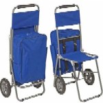 DM8211 - Fold Down Seat Rolling Cart